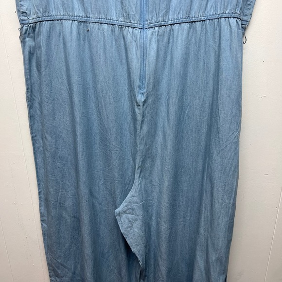Ava & Viv Light Blue Jumpsuit - Picture 8 of 11